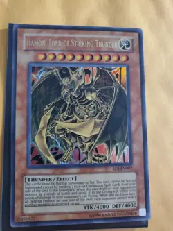 Yugioh Hamon, Lord of Striking Thunder - SOI-EN002 - Ultra Rare - Unlimited - MP - Image 3