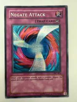 Yugioh Negate Attack TSC-003 Parallel Secret Rare LP - Image 1