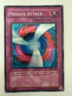 Yugioh Negate Attack TSC-003 Parallel Secret Rare LP - Image 3