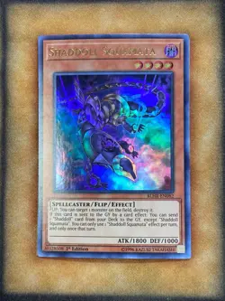 Yugioh Shaddoll Squamata BLHR-EN082 Ultra Rare 1st Ed LP - Image 2