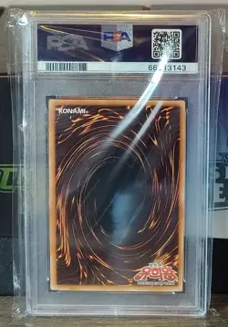 YuGiOh! "Red-Eyes Black Dragon" - PSA 9 MINT - SECRET RARE - GRADED CARD! - Image 4