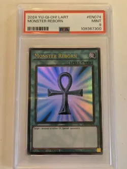 Monster Reborn LART-EN074 PSA 9 MINT Limited Edition Alt Art Yugioh Set + BONUS - Image 9