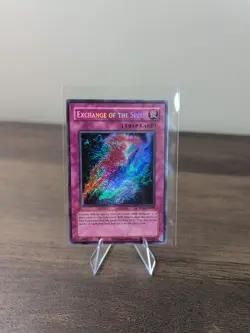 Yugioh Exchange of the Spirit RP01-EN099 Retro Pack Secret Rare Unlimited NM - Image 3