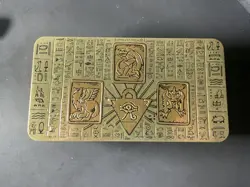 YUGIOH TCG! EMPTY Tin 2022 Tin Of The Pharaoh’s Gods! - Image 1