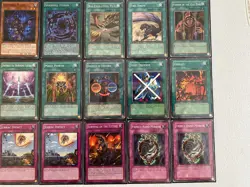YUGIOH Shaddoll Dino Deck Complete 41 - Cards w/ Sleeves - Image 10