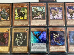 YUGIOH Shaddoll Dino Deck Complete 41 - Cards w/ Sleeves - Image 16