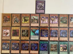 YUGIOH Shaddoll Dino Deck Complete 41 - Cards w/ Sleeves - Image 19