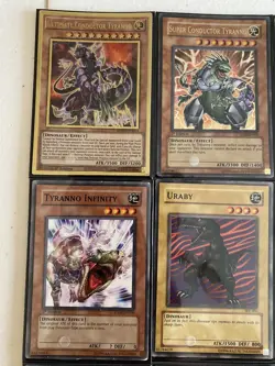 YUGIOH Shaddoll Dino Deck Complete 41 - Cards w/ Sleeves - Image 20