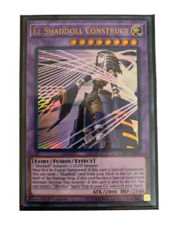 YUGIOH Shaddoll Dino Deck Complete 41 - Cards w/ Sleeves - Image 23