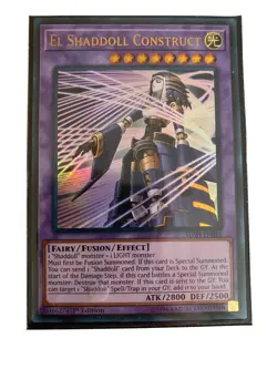 YUGIOH Shaddoll Dino Deck Complete 41 - Cards w/ Sleeves - Image 24