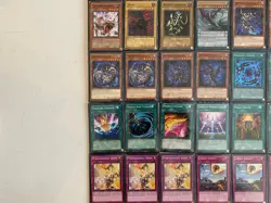 YUGIOH Shaddoll Dino Deck Complete 41 - Cards w/ Sleeves - Image 7