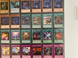 YUGIOH Shaddoll Dino Deck Complete 41 - Cards w/ Sleeves - Image 8