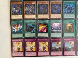 YUGIOH Shaddoll Dino Deck Complete 41 - Cards w/ Sleeves - Image 9