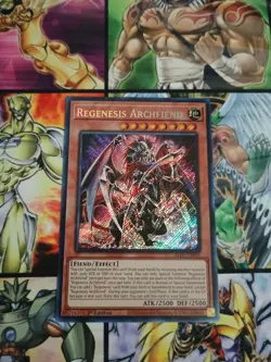 Yu-Gi-Oh! Regenesis Archfiend ALIN-EN016 Alliance Insight 1st Edition - Image 1