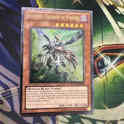 Yugioh! Blackwing - Kogarashi the Wanderer EXVC-EN009 Ultimate Rare 1st Ed VLP - Image 3