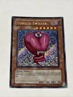 Tongue Twister - GLAS-EN085 - Secret Rare 1st Edition - LP - FOIL BLEED IN W - Image 1