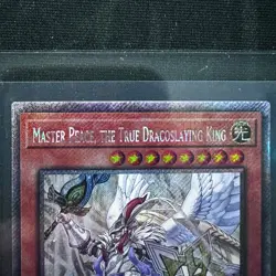 Yu-Gi-Oh! TCG: Master Peace True Dracoslaying King RA04-EN283 Platinum Secret MT - Image 3