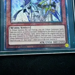 Yu-Gi-Oh! TCG: Master Peace True Dracoslaying King RA04-EN283 Platinum Secret MT - Image 4