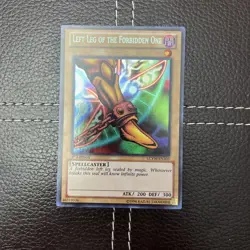 Yu-Gi-Oh! Left Leg of the Forbidden One LCYW-EN303 - 1st Edition NM Secret Rare - Image 1