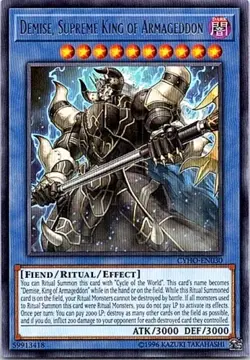 YUGIOH Demise Deck Complete 40 Cards - Image 2