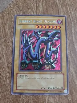 Serpent Night Dragon -Magic Ruler MRL-103 - Unlimited - Secret Rare - LP/MP - Image 1