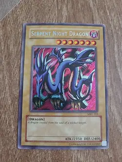 Serpent Night Dragon -Magic Ruler MRL-103 - Unlimited - Secret Rare - LP/MP - Image 12