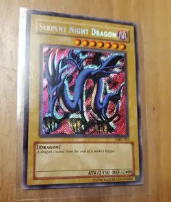 Yu-Gi-Oh! TCG Serpent Night Dragon Magic Ruler MRL-103 Secret Rare MP - Image 1