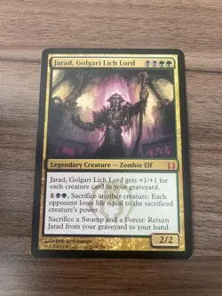 Jarad, Golgari Lich Lord 174/274 Return to Ravnica RTR MTG LP - Image 1