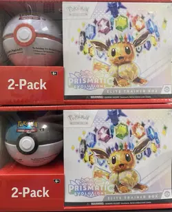 Pokemon TCG Prismatic Evolutions Elite Trainer Box ETB Samâ€™s Club - Image 1