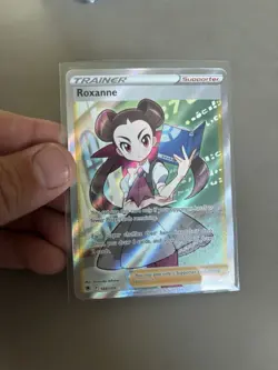 PokÃ©mon TCG Roxanne Astral Radiance Holo Full Art Ultra Rare Card 188/189 - Image 2
