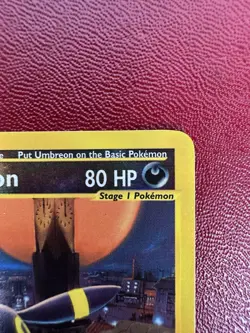 Umbreon 41/147 Reverse Holo Rare Aquapolis 2003 WOTC PokÃ©mon Card NM Clean - Image 5