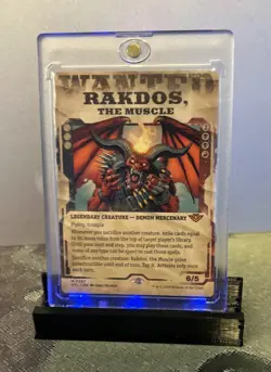 MTG Rakdos, the Muscle (Showcase) - Outlaws of Thunder Junction (OTJ) #297 MTG - Image 1