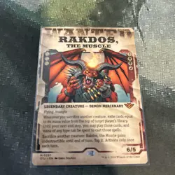 MTG Rakdos, the Muscle (Showcase) - Outlaws of Thunder Junction (OTJ) #297 MTG - Image 19