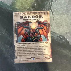 MTG Rakdos, the Muscle (Showcase) - Outlaws of Thunder Junction (OTJ) #297 MTG - Image 20