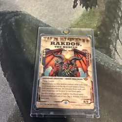MTG Rakdos, the Muscle (Showcase) - Outlaws of Thunder Junction (OTJ) #297 MTG - Image 3