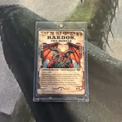 MTG Rakdos, the Muscle (Showcase) - Outlaws of Thunder Junction (OTJ) #297 MTG - Image 4