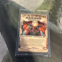 MTG Rakdos, the Muscle (Showcase) - Outlaws of Thunder Junction (OTJ) #297 MTG - Image 6