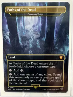 Paths of the Dead - Cavern of Souls Near Mint (362) MTG Lord of the Rings - Image 1