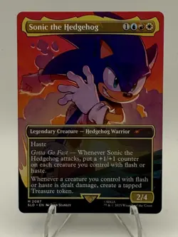 Sonic the Hedgehog 2087 Secret Lair Drop SLD MTG Magic Non-Foil - Image 1