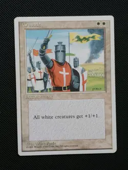 MTG Crusade 4ed MP - Image 1