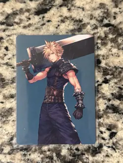 Magic The Gathering MTG - Cloud, Ex-SOLDIER Final Fantasy Art Series  - FIN - Image 1