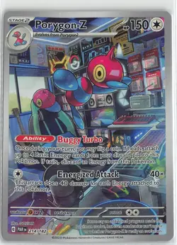 Pokemon Scarlet & Violet: Paradox Rift Porygon-Z Foil Illustration Rare #214 - Image 1