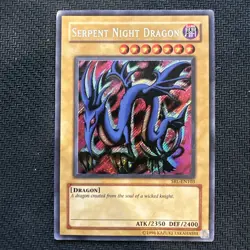 Yugioh Serpent Night Dragon SRL-EN103 Spell Ruler 25th Anniversary Edition MP - Image 1