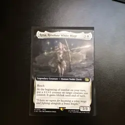 Rosa, Resolute White Mage (Extended Art) 0431 - Final Fantasy MTG Non-foil - Image 1