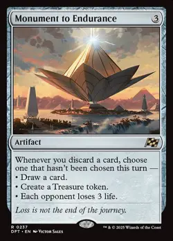 Monument to Endurance - Foil DFT NM MTG - Image 2