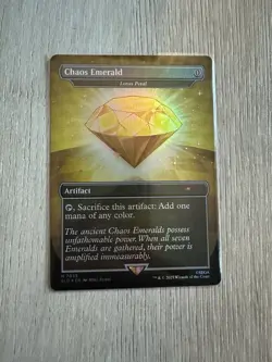 Chaos Emerald - Lotus Petal (7032) Secret Lair Drop Foil - Image 1
