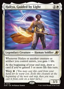 Haliya, Guided by Light X1 FOIL -NM/M- Edge of Eternities - Image 2