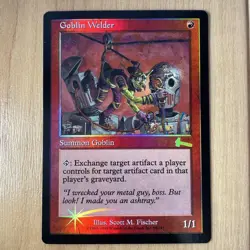 Mtg Foil Goblin Welder English Version - Image 3