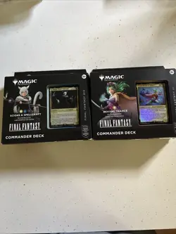 Magic The Gathering, Final Fantasy, Commander Deck Lot Of 2 Factory Seal ￼￼ - Image 7