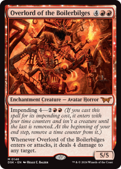 Duskmourn - Overlord of the Boilerbilges - Brand New - Image 2